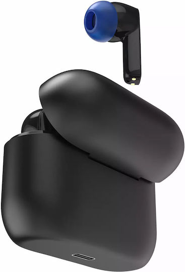 HAMA Passion Clear II In-ear Bluetooth Handsfree Ακουστικά με Θήκη Φόρτισης Μαύρα