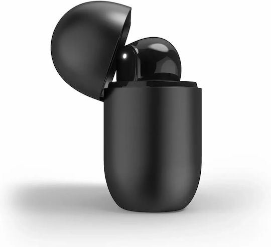 HAMA Passion Clear II In-ear Bluetooth Handsfree Ακουστικά με Θήκη Φόρτισης Μαύρα