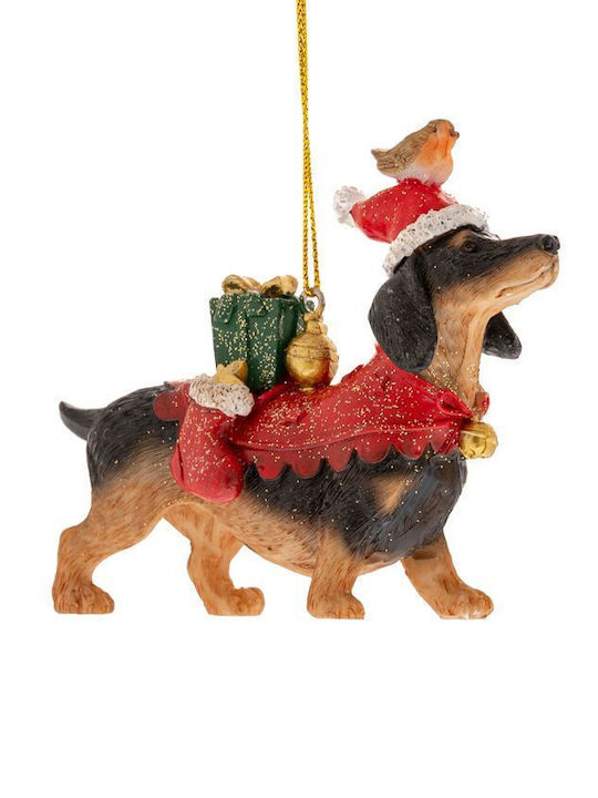 Iliadis Christmas Plastic Figure Doggy Length 8cm