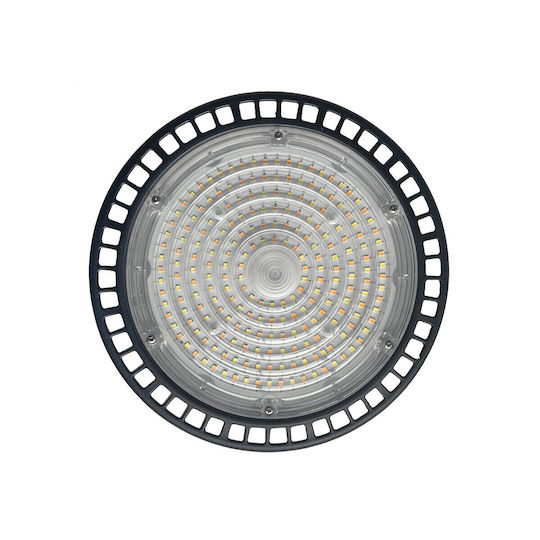 VK Lighting Commercial Bell Light Warm White 11lm with Built-in LED Black Ø23xH13.6cm
