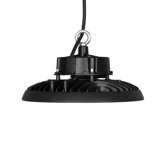 GloboStar Commercial Bell Light 150W Cool White 22500lm with Built-in LED Black Ø26.5xH15cm