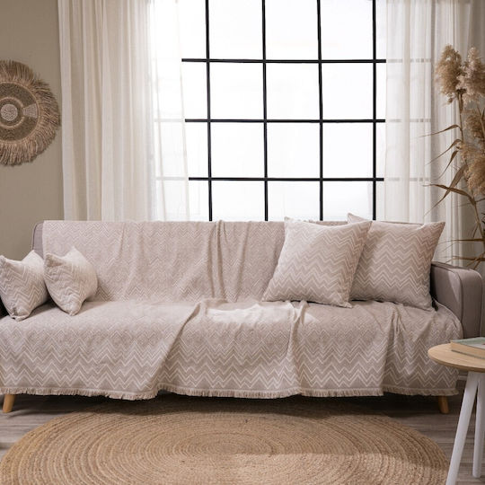 Teoran Piacenza Zweisitzer-Sofa Überwurf 180x250cm