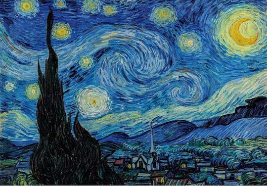 Van Gogh The Starry Night Puzzle 2D 1000pcs