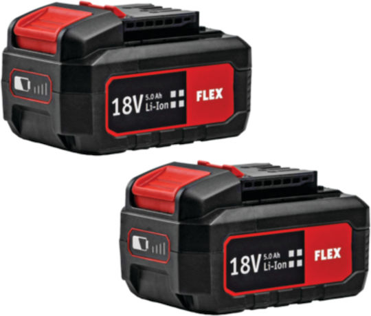 Flex Τηλεσκοπικό Τριβείο Τοίχου Μπαταρίας GE MH 18.0-EC/5.0 Set + MH-R