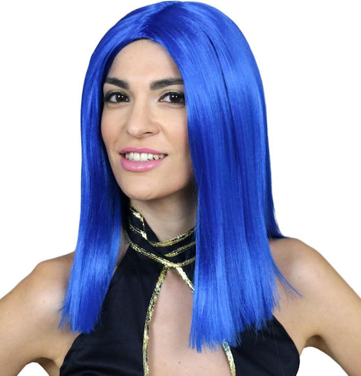 Laura Perucă de Carnaval Dreaptă Roșu
