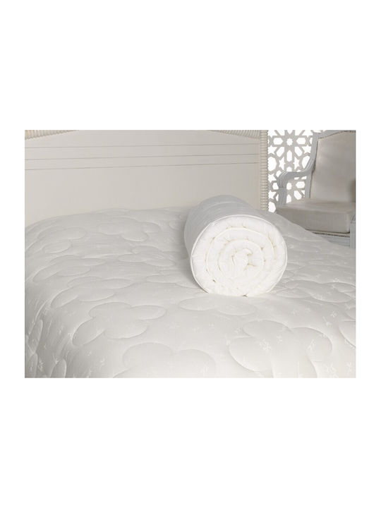 Cottonbox Pilotă Semi-dublu 195x215cm Ecru 300 g/mp²Gsm