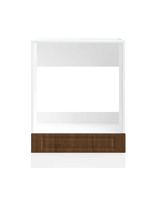 Porto Шкаф за Долен Фурна Brown Oak 60x46x81.5бр