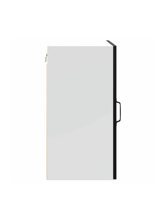 Lucca Schrank Wand Black 50x31x60cm
