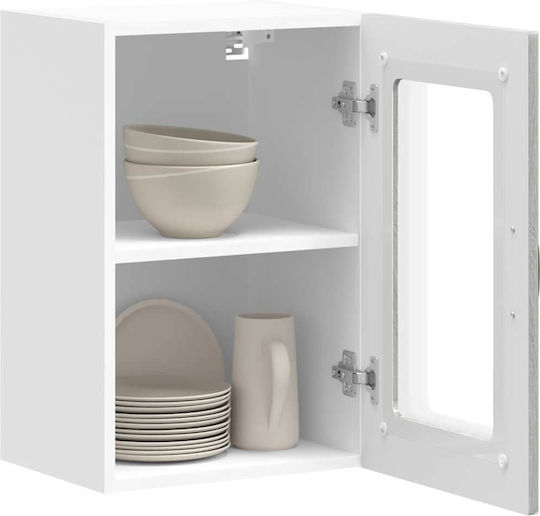 Kalmar Ντουλάπι Κρεμαστό Γκρι Sonoma 40x31x60εκ.