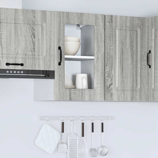 Kalmar Ντουλάπι Κρεμαστό Γκρι Sonoma 40x31x60εκ.