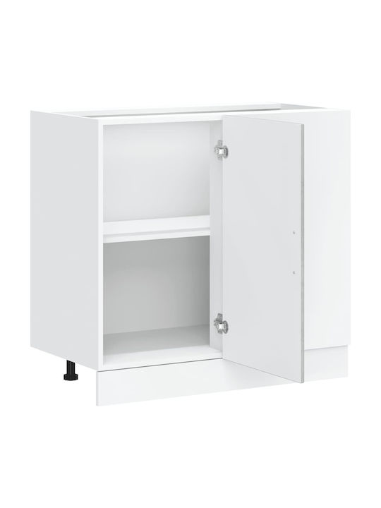 Lucca Spülbeckenschrank Grey 80x46x81.5Stück