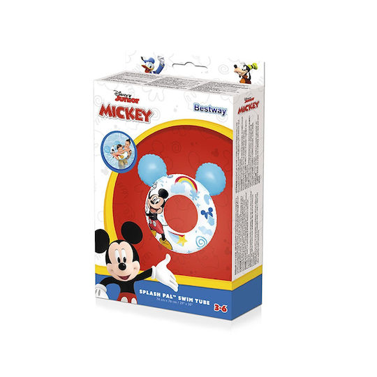 Mickey Ears Swim Ring Bestway 74x76cm Summertiempo 622876
