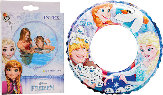 Intex Kids' Swim Ring Frozen with Diameter 51cm. for 3-6 Years Old
