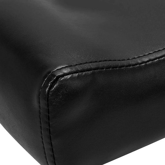 Activeshop Wheeled Footstool Black