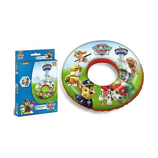 Mondo Παιδικό Σωσίβιο Κουλούρα Paw Patrol με Διάμετρο 50εκ. από 2 Ετών Πολύχρωμο