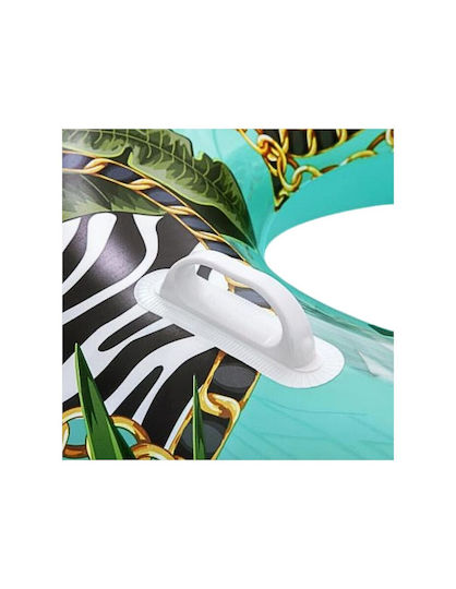 Bestway Kids' Swim Ring Flamingo with Handles and Diameter 114cm.