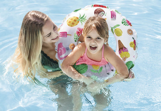 Intex Lively Print Παιδικό Σωσίβιο Κουλούρα Φλαμίνγκο (Διάφορα Σχέδια)