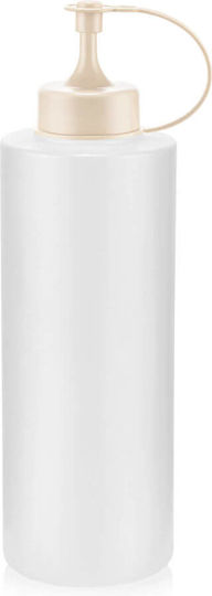 Qlux Qlux Kitchen Squeeze Transparent Bottle 600ml