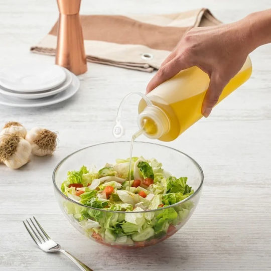 Qlux Kitchen Squeeze Transparent Bottle 600ml