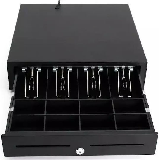 ICS EC 4141 RJ Cash Drawer with 8 Coin Slots and 6 Slots for Bills 41x41.5x10cm