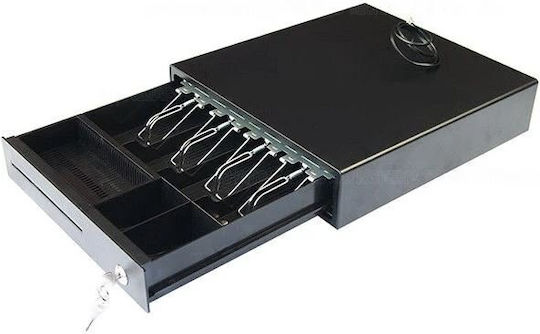 Quorion E3336 Cash Drawer with 8 Coin Slots and 4 Slots for Bills 36x33x8cm