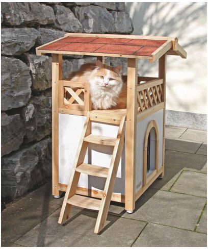 Kerbl Häuser Katze 88cmx18cm