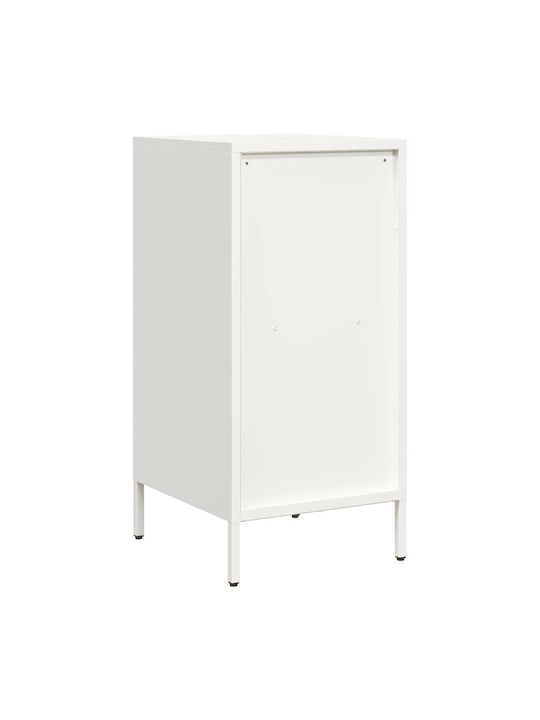 Ντουλάπι Γραφείου Μεταλλικό Λευκό 35x39x73.5cm