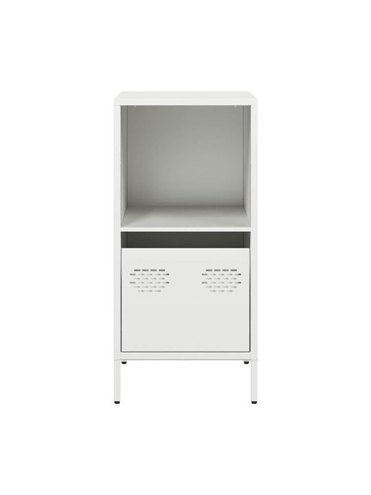 Ντουλάπι Γραφείου Μεταλλικό Λευκό 35x39x73.5cm