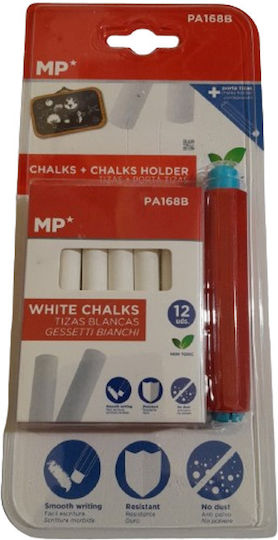 Madrid Papel Chalk 12pcs White