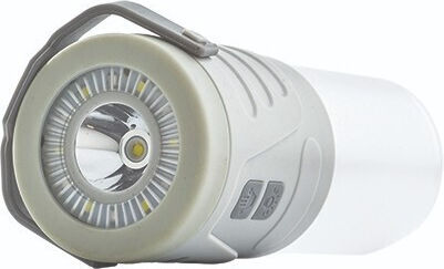 Eurolamp Rechargeable Led Lantern for Camping Waterproof with Flashlight 300lm 3W Gray