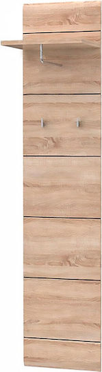 Соло Мебел за Антре със Закачалка Sonoma 40x30x194см