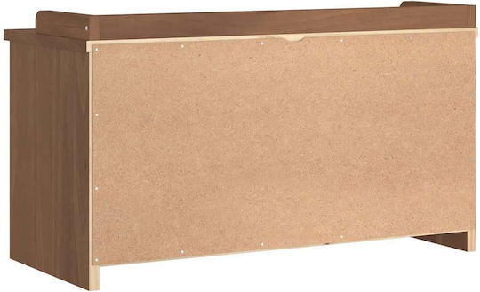 Sandens Мебели за антре със Шкаф за Обувки и Пейка Бор 87x40x50см