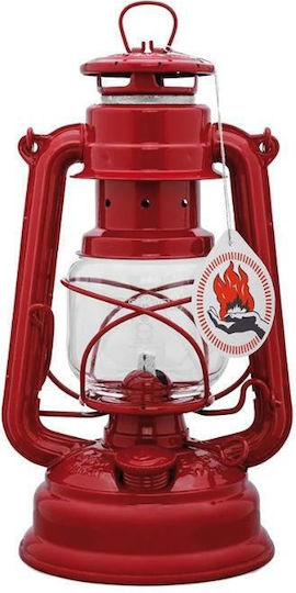 FeuerHand Baby Special 276 Battery Lantern for Camping with Flashlight Red