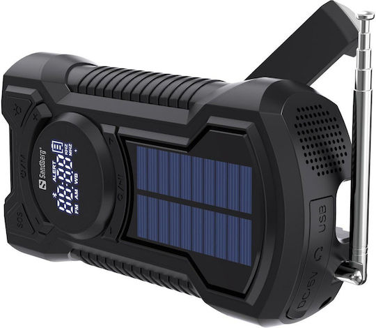 Sandberg Survivor Solar Lantern for Camping with Flashlight Radio & Powerbank