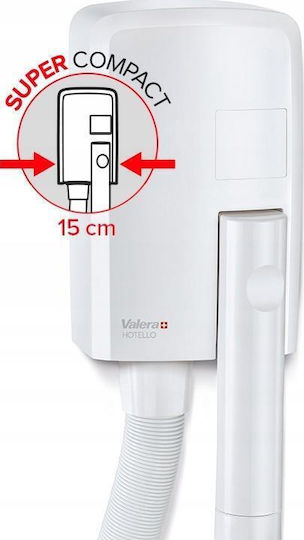 Valera Hotello White Hotel Hair Dryer 1.2kW