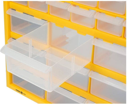 Vorel Συρταριέρα Εργαλείων Plastic with 39 Drawers W47.5xD38xH16cm