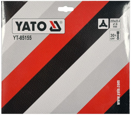 Yato Δίσκος Θαμνοκοπτικού 255mm YT-85155