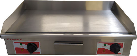Karamco Ot820 Commercial Flat Top Electric Griddle with Flat Plate 4.4kW 73x50x23cm