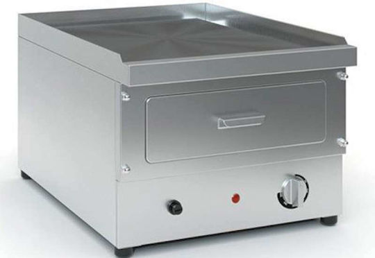TzeTHan Electric Commercial Flat Top Griddle Cast Iron 39x52x30cm 3.2kW with Flat Grill Plate Tx3.5