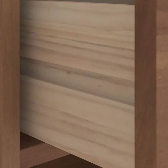 Sandens Mobilier de Intrare cu Dulap pentru Pantofi & Bancă Cafea 87x40x50cm