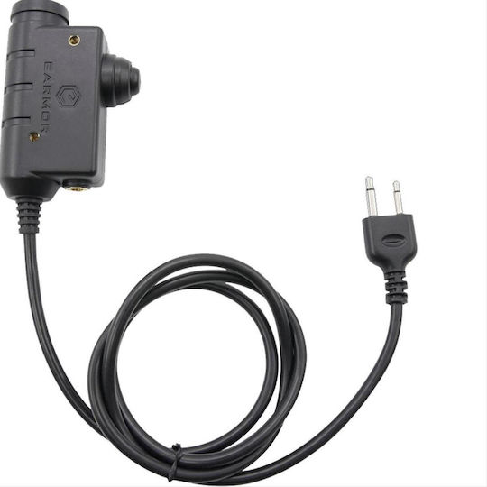 Opsmen Earmor Icom Standard Kυνηγετικό Αξεσουάρ Διακόπτης PTT για Ωτοασπίδες