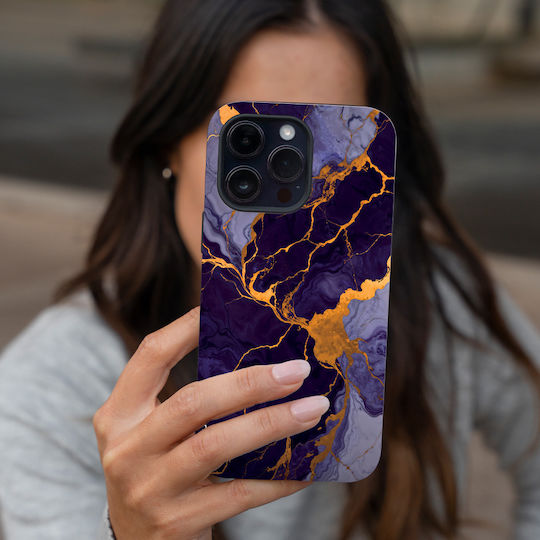 Sonique Marble Series Case Honor 200 Pro 5G Purple
