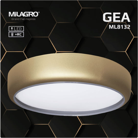 Eko Light Rund Draußen LED Panel 36W mit Warm zu kühlem Weiß Licht