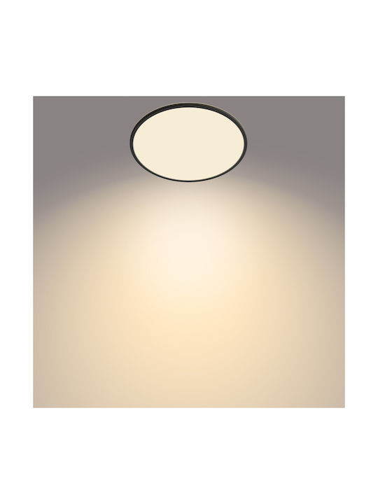 Philips Round Outdoor LED Panel 22W with Warm White Light 2700K 43cm