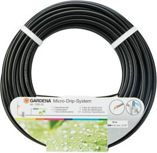 Gardena Blind Irrigation Pipe 4.6mm 15m 01350-20