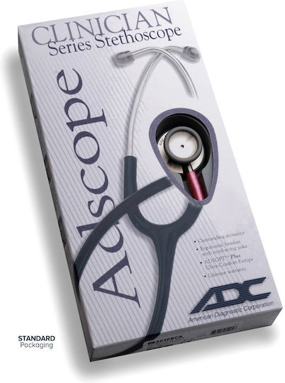 ADC Double Head Stethoscope Black