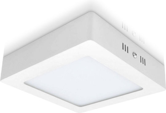 Fos me Square Outdoor LED Panel 24W with Natural White Light 4000K 30x30cm
