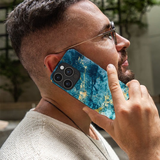 Θήκη Sonique Marble Series Oppo Reno12 F 5g Μπλε