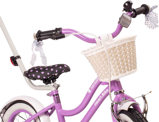 Sun Baby 12" Παιδικό Ποδήλατo BMX Μωβ