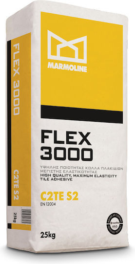 Marmoline Flex 3000 Tile Adhesive White 25kg